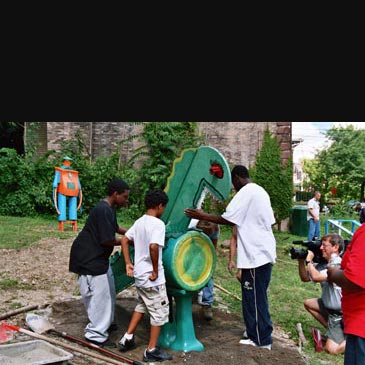 Black Street Sculpture Garden