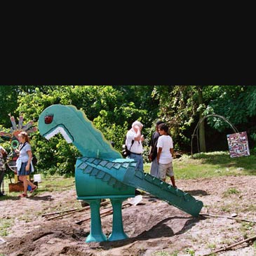 Black Street Sculpture Garden