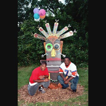 Black Street Sculpture Garden