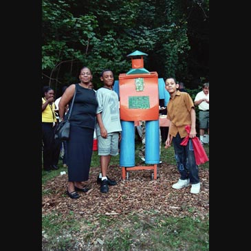 Black Street Sculpture Garden